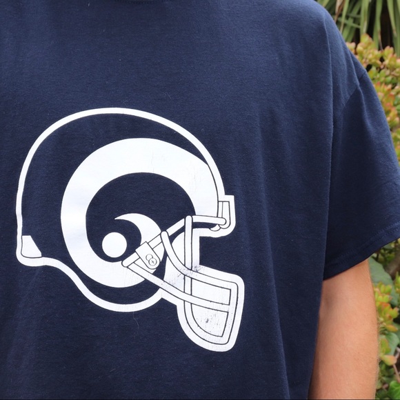 Navy-Blue LA Rams Tee - Picture 2 of 4